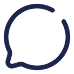 Chat Round SVG Icon